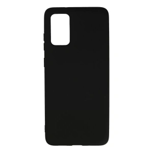 Samsung Galaxy S20 Plus Kılıf Nano içi Kadife Silikon - Siyah