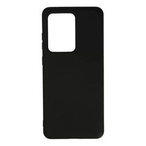 Samsung Galaxy S20 Ultra Kılıf Nano içi Kadife Silikon - Siyah