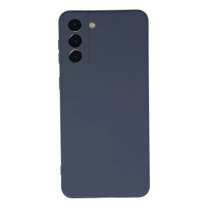 Samsung Galaxy S21 Plus Kılıf Nano içi Kadife Silikon - Gri