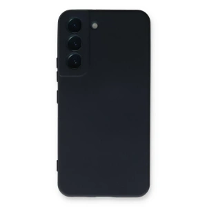 Samsung Galaxy S22 Plus Kılıf Nano içi Kadife Silikon - Lacivert