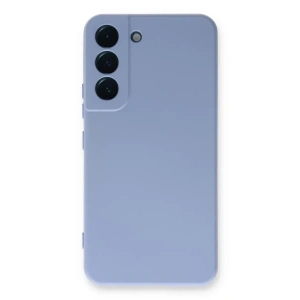 Samsung Galaxy S22 Plus Kılıf Nano içi Kadife Silikon - Lila