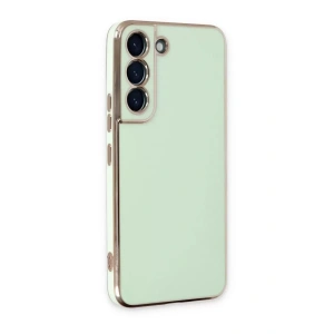 Samsung Galaxy S22 Plus Kılıf Volet Silikon - Açık Yeşil