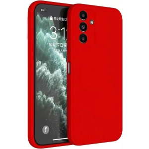 Samsung Galaxy S23 FE Kılıf First Silikon - Kırmızı