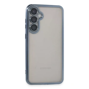 Samsung Galaxy S23 FE Kılıf Lensli Silikon - Açık Mavi