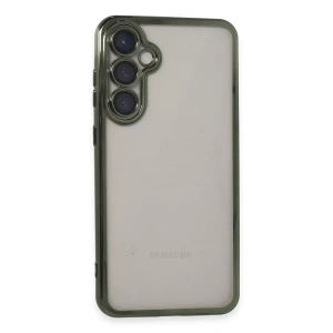Samsung Galaxy S23 FE Kılıf Lensli Silikon - Yeşil