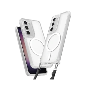 Samsung Galaxy S23 Kılıf Enka Magsafe Silikon Kılıf - Şeffaf
