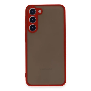 Samsung Galaxy S23 Plus Kılıf Montreal Silikon Kapak - Kırmızı