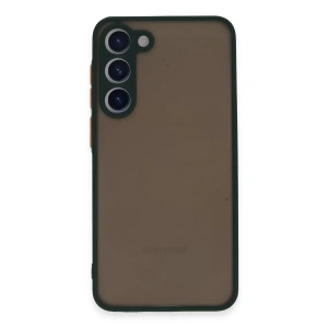 Samsung Galaxy S23 Plus Kılıf Montreal Silikon Kapak - Yeşil