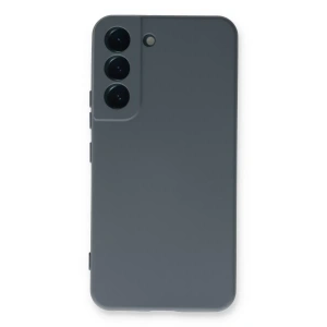 Samsung Galaxy S23 Plus Kılıf Nano içi Kadife Silikon - Gri