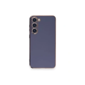 Samsung Galaxy S23 Plus Kılıf Volet Silikon - Mavi