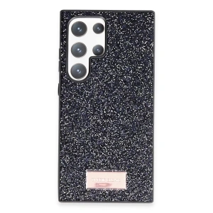 Samsung Galaxy S23 Ultra Bright Simli Kapak - Siyah