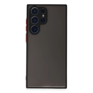 Samsung Galaxy S23 Ultra Kılıf Montreal Silikon Kapak - Siyah