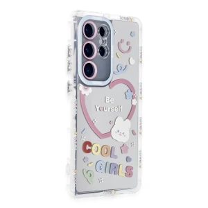 Samsung Galaxy S23 Ultra Kılıf Reflexion Desenli Kapak - Desen 1