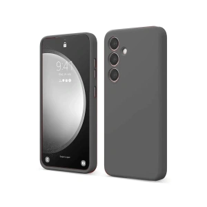 Samsung Galaxy S24 FE Kılıf First Silikon - Gri