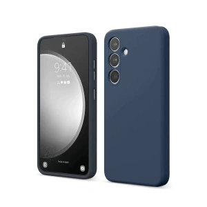 Samsung Galaxy S24 FE Kılıf First Silikon - Lacivert