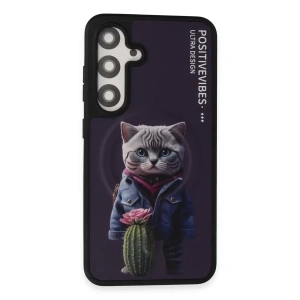 Samsung Galaxy S24 Fun Magsafe Kapak - Derin Mor