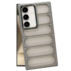 Samsung Galaxy S24 Kılıf Airmax Silikon Kapak - Titan Gri
