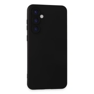 Samsung Galaxy S24 Plus Kılıf Nano içi Kadife Silikon - Siyah