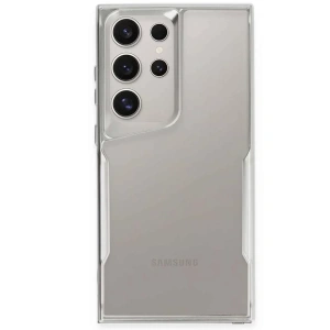Samsung Galaxy S24 Ultra Kılıf Boyi Silikon Kapak - Gümüş