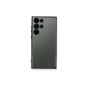 Samsung Galaxy S24 Ultra Kılıf Lensli Silikon - Yeşil