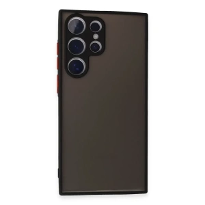Samsung Galaxy S24 Ultra Kılıf Montreal Silikon Kapak - Siyah