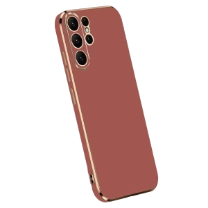 Samsung Galaxy S24 Ultra Kılıf Volet Silikon - Kırmızı