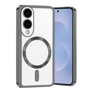 Samsung Galaxy S25 Edge Kross Magneticsafe Kapak - Titan Gri