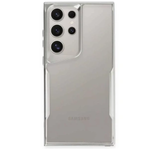 Samsung Galaxy S25 Ultra Kılıf Boyi Silikon Kapak - Gümüş