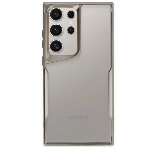Samsung Galaxy S25 Ultra Kılıf Boyi Silikon Kapak - Titan Gri