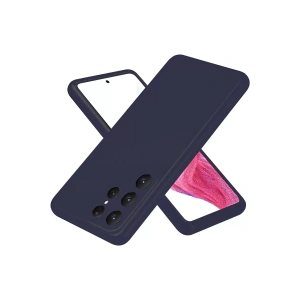 Samsung Galaxy S25 Ultra Kılıf First Silikon - Lacivert
