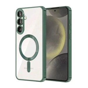 Samsung Galaxy S26 Kross Magneticsafe Kapak - Koyu Yeşil