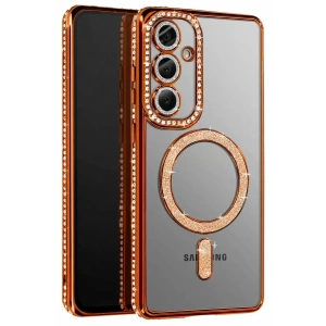 Samsung Galaxy S26 Plus Joke Simli Magneticsafe Kılıf - Turuncu