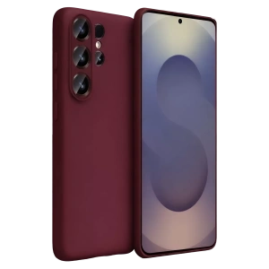 Samsung Galaxy S26 Ultra First Silikon - Bordo