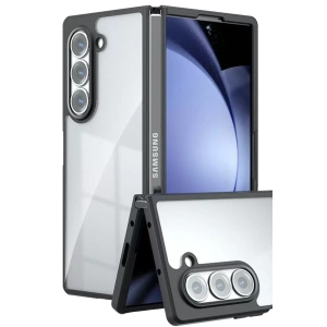 Samsung Galaxy Z Fold 5 Kılıf Blur Fold Kapak - Siyah