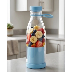 Şarjlı Taşınabilir Blender 380 ml USB Kablosuz Smoothie ve Meyve Karıştırıcı