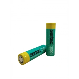 Sertec 18650 3.7V 2000 Mah 1C Li-Ion Şarjlı Pil