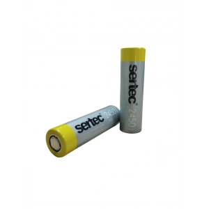 Sertec 18650 3.7V 2450 Mah 12C Li-Ion Şarjlı Pil