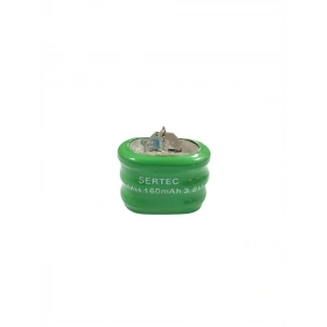 Sertec - 3.6V 3S1P 160 Mah 2 Pin NI-MH Buton Pil