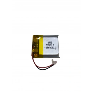 Sertec 502020 3.7V 150mAh Li-Polymer Pil (Devreli/1.5A)