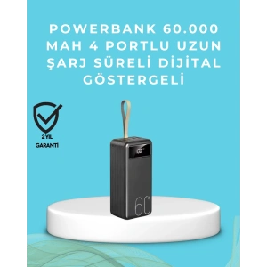 Seyahat ve Kamp İçin Portatif Güç Kaynağı Powerbank