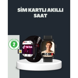 SIM Kartlı GPS Destekli Akıllı Saat Sesli Görüşmeli