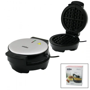 Sinbo Belçika Waffle Makinesi - 4 Waffle Kapasiteli - Yapışmaz Plaka