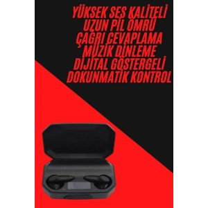 Siyah Profesyonel  Kulaklık HD Mikrofonlu Çağrı Cevaplayabilen