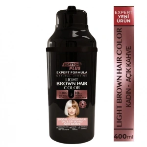 Softto Plus Expert Women Light Brown Hair Color–Açık  Kahverengi Geliştirilmiş Formül Doğal Görünüm 400 ml