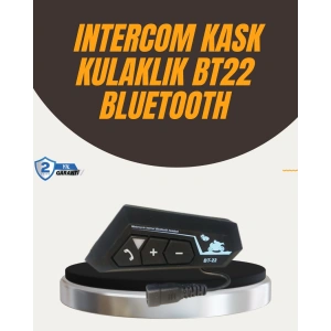 Su Geçirmez BT22 Bluetooth Kask Kulaklığı GPS ve Müzik Uyumlu