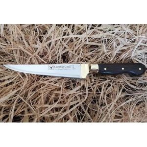 Sürmene Cumhur Çelik 61012 Sivri Kasap Kurban Bıçağı, 16 cm, Venge Sap