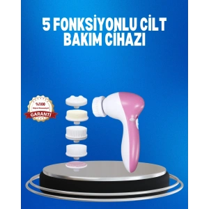 Taşınabilir 5 in 1 Elektrikli Cilt Temizleyici