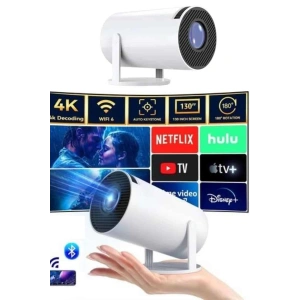 Taşınabilir Projeksiyon Ayaklı Projektör Android Uyumlu HDMI Girişli
