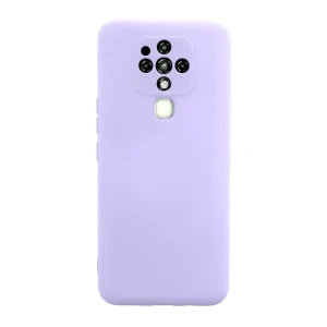 Tecno Camon 16 Kılıf Nano içi Kadife Silikon - Lila