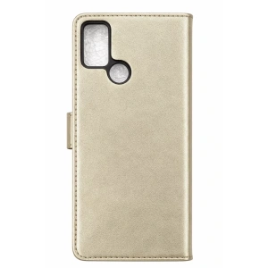 Tecno Pova Trend S Plus Kapaklı Kılıf - Gold